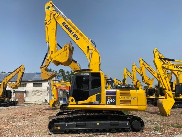 used komatsu excavator