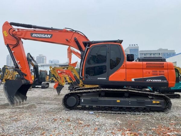 used excavator