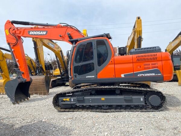 used doosan excavator
