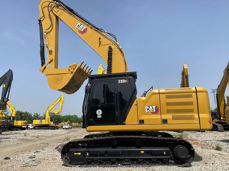 used excavator