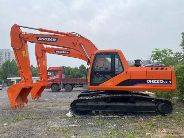 used doosan excavator