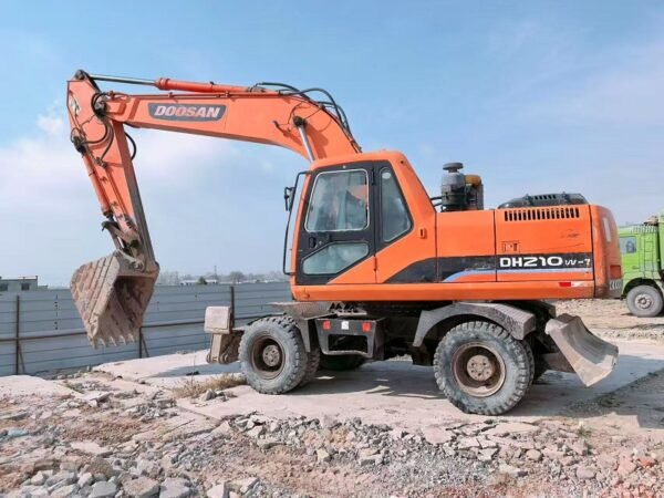 used wheeled excavator