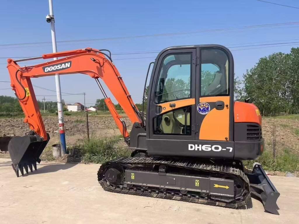 used excavator