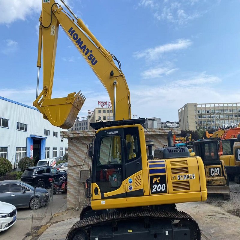 used excavator