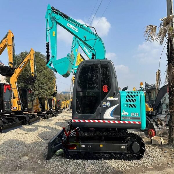 used kobelco excavator