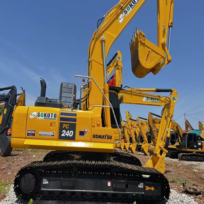 used excavator