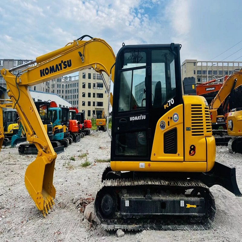 used excavator